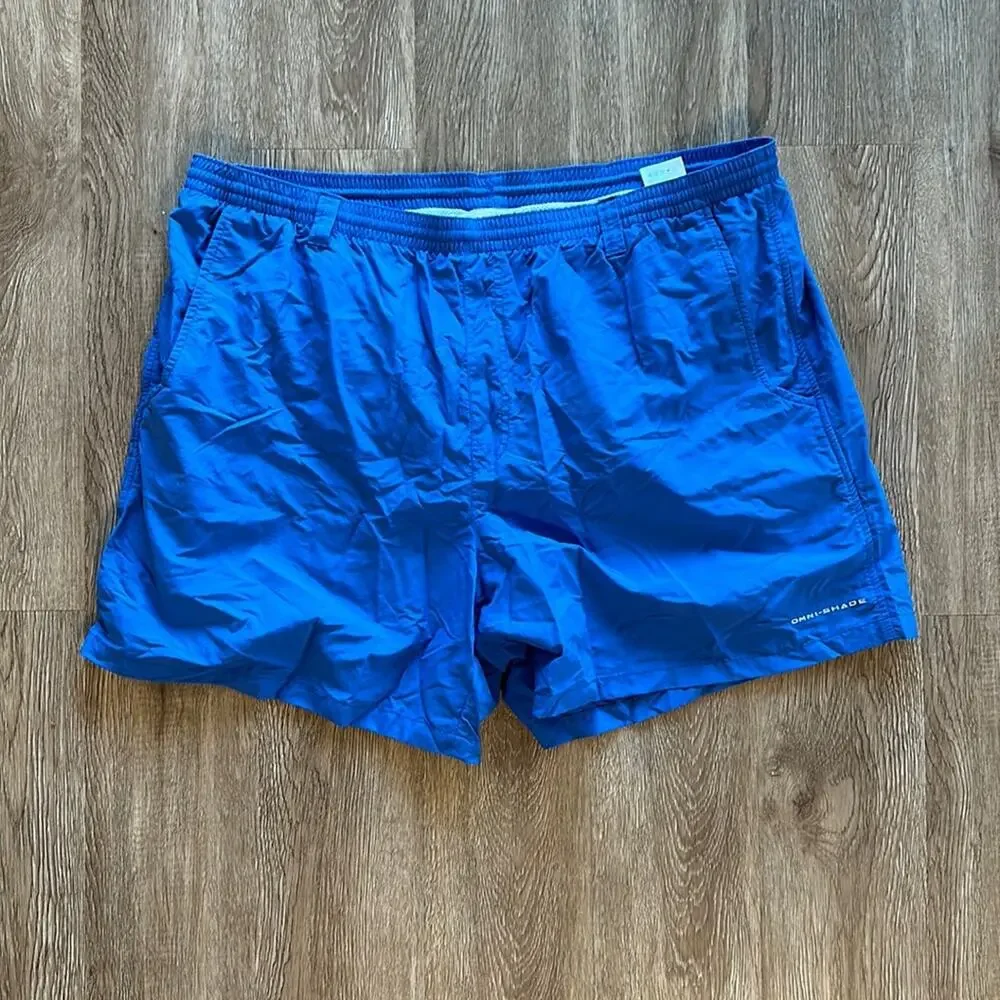 Columbia‎ PFG Backcast Water Shorts Blue Size XXL